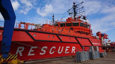 Испытания контейнерного водолазного комплекса КВК-60 для многофункционального аварийно-спасательного судна проекта MPSV07